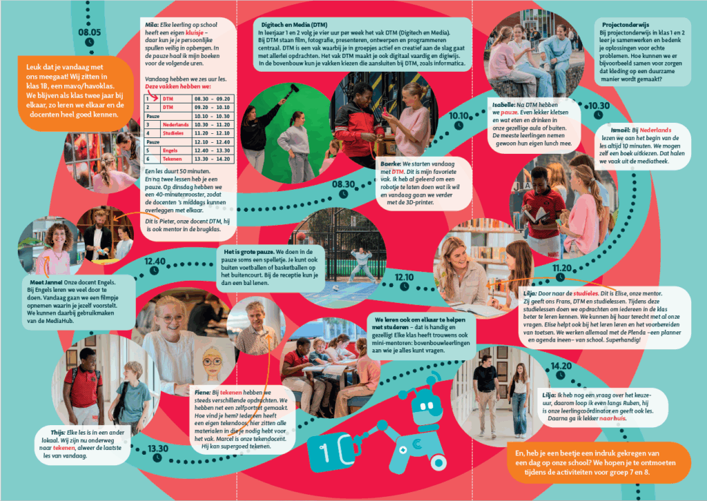 Foto brugklasbrochure 2025-2026